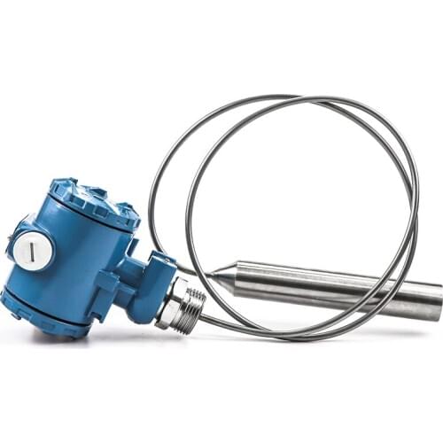15m cable length 150C hot water level measuring high tempereture level sensor acid liquid transmitter