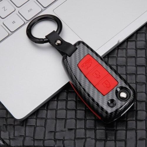 Carbon Car Remote Key Cover Case For Nissan Qashqai J11 X-Trail Juke Micra Murano Tiida Maxima Altima Pulsar Accessories