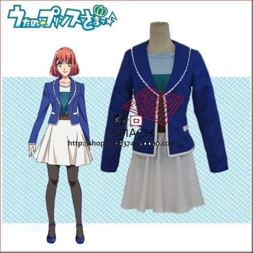 Free shhipping Uta no Prince-sama Maji Love Revolutions Haruka Nanami Cosplay Costume