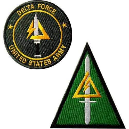 Sharp Knife Clothing Patches Army Fan Backpack Hook&Loop Stickers American Delta Armband Personalized Military Tactical Badge