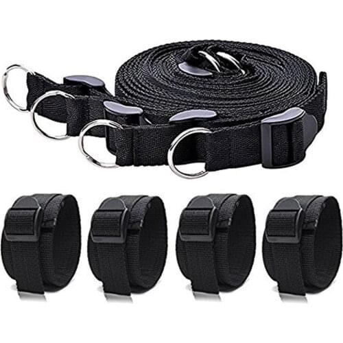 Sex ProductsSex Toys For Couples Adult Erotic Toy Handcuffs & Ankle Cuffs BDSM Bondage Under Bed Restraint Bondage Fetish Slave