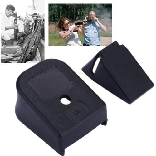 Tatical GLOCK +2 PLUS 2 Magazine Extension for 17, 19, 22, 23, 24, 25, 26, 27, 28, 31, 32, 33, 34 BASE PAD + INSERT j4 Hunting