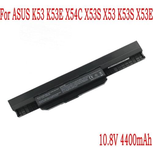 High Quality 10.8V 4400mAh A32-K53 A41-K53 Laptop battery For ASUS K53 K53E X54C X53S X53 K53S X53E A43 A43J A53J A53