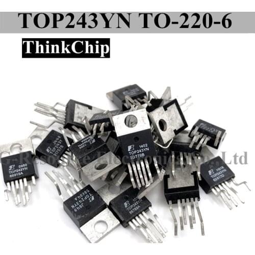 10 pcs) TOP243YN TO220 TOP243Y TO-220-6 TOP243 TO-220 243YN Air conditioning power supply chip Quality Assurance 100