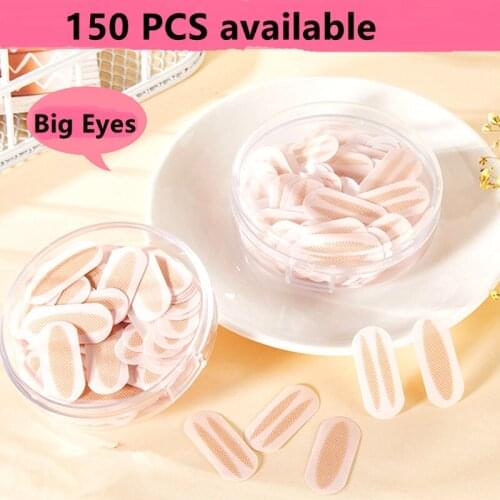 150Pcs Professional Makeup Double Eyelid Sticker Eye Makeup Tape Sticker Eyeliner Medical Sticker Basic Beauty Tools