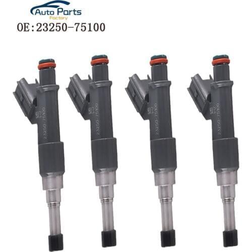 4 PCS New Fuel Injectors For Toyota 4Runner Tacoma 05-15 2.7L 23250-75100 23209-79155 2325075100 2320979155