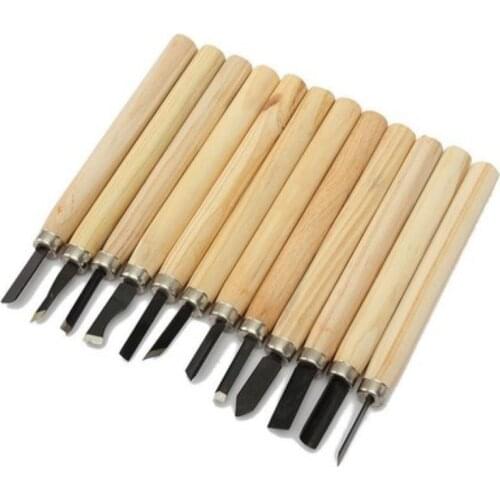 6/10/12pcs/Set Wood Carving Chisels Knife For Basic Wood Cut DIY Tools and Detailed Woodworking Hand Tools