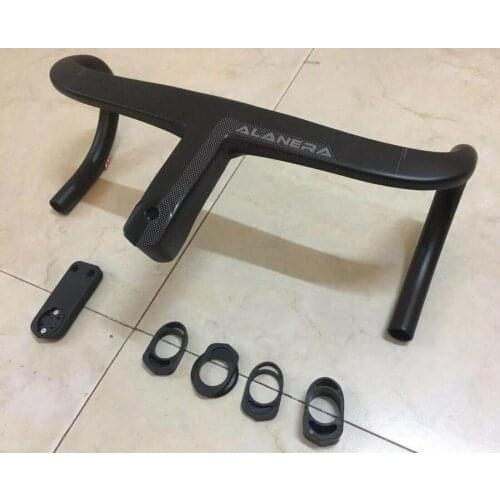 ALANERA New Paint Carbon Road Handlebar Super Light Integrated Carbon Handlebar For 28.6mm