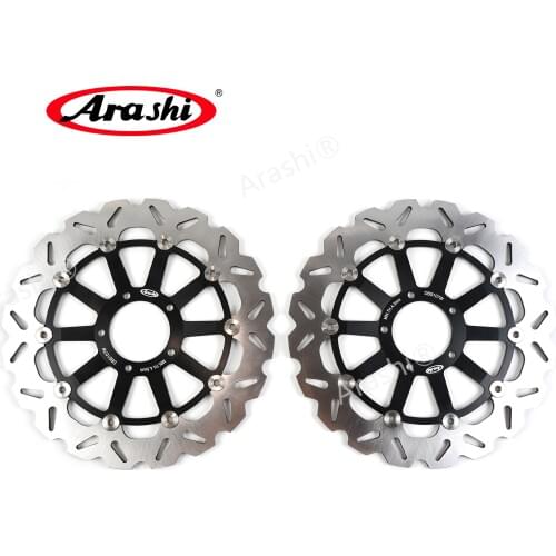 ARASHI CNC Motor Front Brake Rotors Brake Disc For DUCATI MONSTER ABS 821 2015 2016 2017 2018 / MONSTER DARK ABS 2015-2017