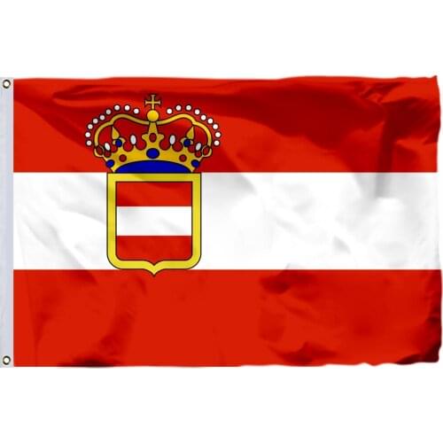 Archduchy Austria 1894 - 1918 Flag 90X150cm 3x5FT 120g 100D Office/Activity/Parade/Festival/World Cup/Home Decoration