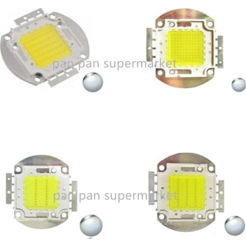 White / Warm White 10W 20W 30W 50W 100W LED light Chip DC 12V 36V COB Integrated LED lamp Diodes DIY Floodlight Spotlight Bulb