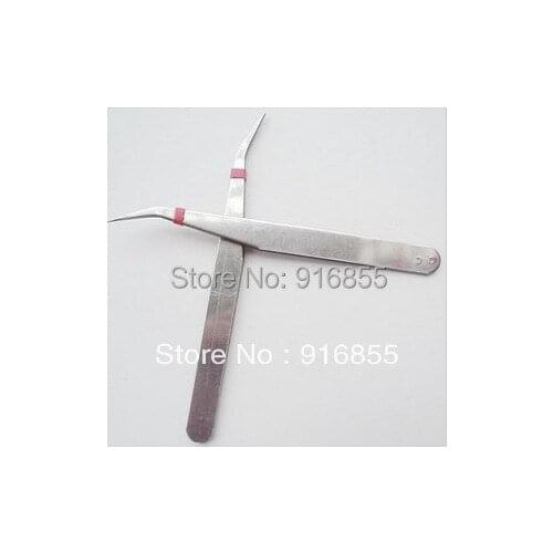 Free shipping 30pcs/lot Elbow tweezers,Nail Art Rhinestones Nippers Acrylic Gel Picking tool curve head,Loose Beads Tools