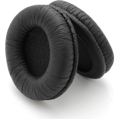 Black Ear Pads Cushion Earpads Foam Replacement Pillow Earmuff Cover for Behringer HPX4000 HPS5000 Headset Headphones Earphones