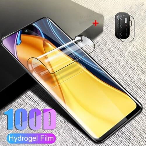 Camera Lens glass Hydrogel Film For POCO M3 Pro 5G Phone Film Screen Protectors film For POCO M 3 Pro Global Version 6.5” NFC
