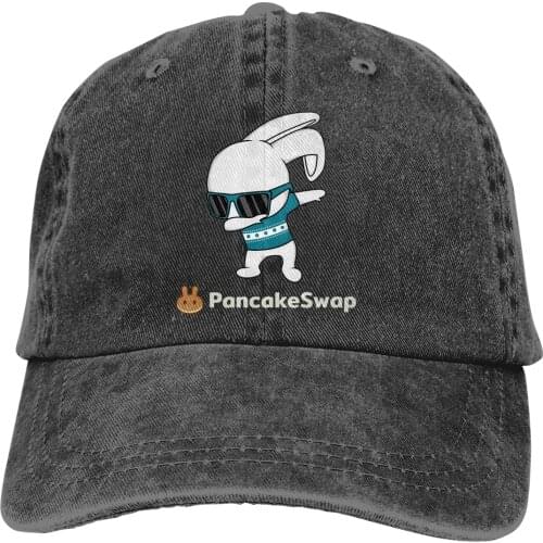 Summer Cap Sun Visor Staking Hip Hop Caps PancakeSwap Cake Crypto Miners Cowboy Hat Peaked Hats