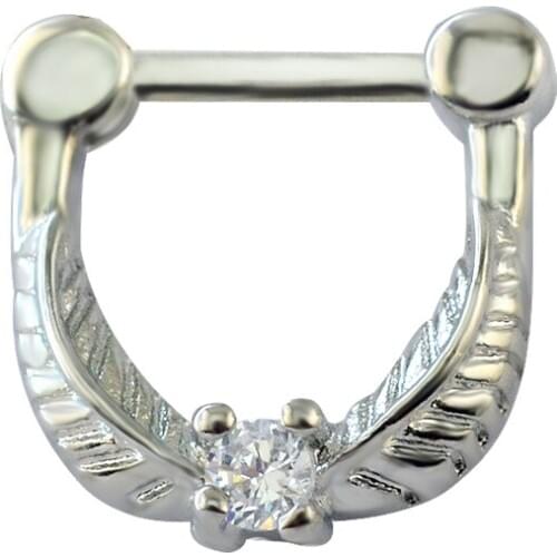 Crystal nose ring septum piercing rings septum clicker 16g septum nose ring septum jewelry piercing ring piercing de nariz