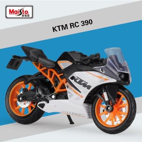 Maisto 1:18 Diecast 450 SX-F RC 390 640DUKE II Alloy Metal Motorcycle Road Racing Model