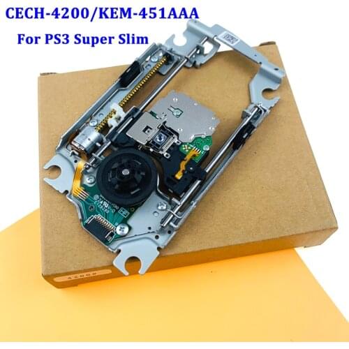 Original New replacement KEM-451AAA kem 451aaa Laser Lens reader for PS3 Super Slim CECH-4200 KES-451 with deck mechanism