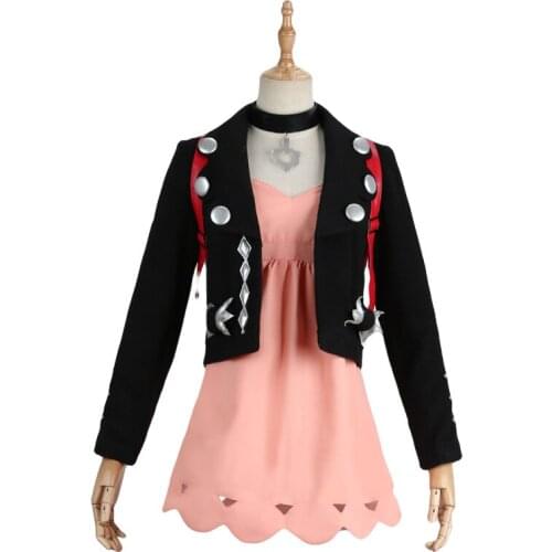 Pokemon Sword Shield Marnie Cosplay Costume Custom Size Halloween