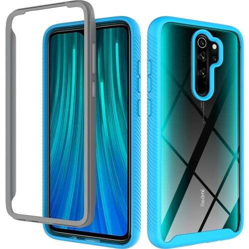 Full Protection Durable Clear Acrylic Case for Xiaomi Redmi Note 8 Pro 9 9A 9C Mi Poco X3 NFC 10T Lite Anti-yellow Phone Cover