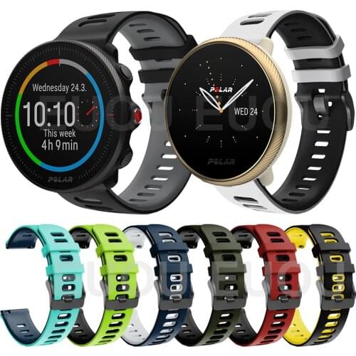 Wrist Band For POLAR IGNITE 2 Silicone Strap VANTAGE M2 M / UNITE/ GRIT X Watch Accessories Replaceable Belt Bracelet Watchband