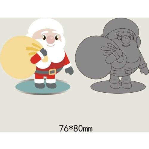 Cutting Dies Christmas Santa Claus metal cut die mold new Scrapbook paper craft knife mould blade punch stencils dies Embossing