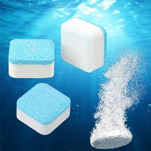 Tab Washing Machine Cleaner Washer Cleaning Detergent Effervescent Tablets Washer Cleaner Powder Hot sale