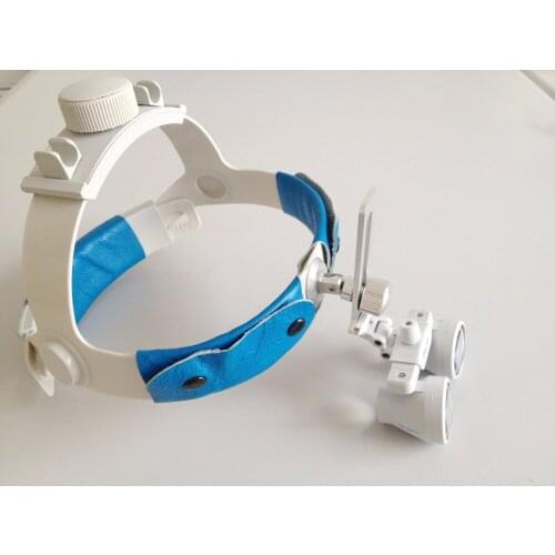 TAOS 2.5X Surgical Binocular Magnifying Glasses Titanium frame with headband