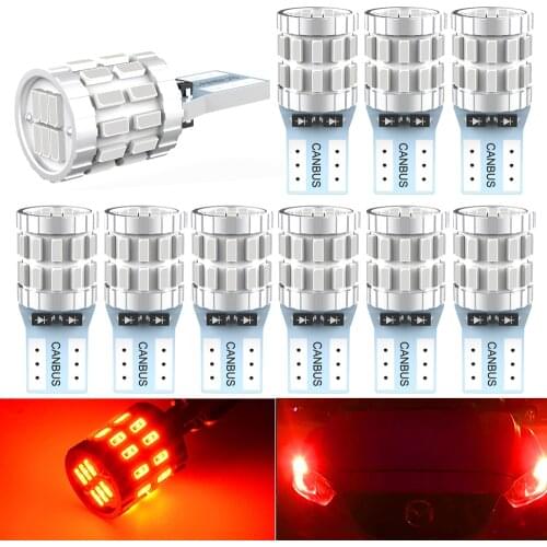 A Pack T10 W5W LED Canbus Light Bulbs Led Interior Doom Reading Lamps for Fiesta Mondeo MK4 MK2 MK3 Fusion Ford Focus 2 3 12V