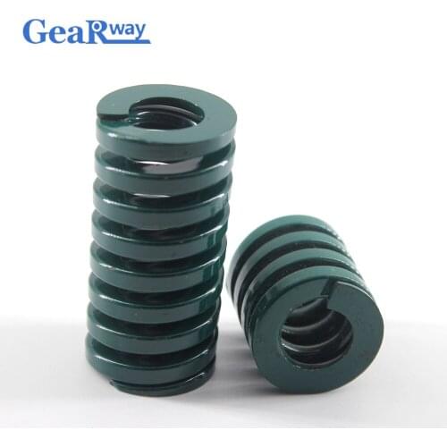Gearway Heavy Loading Compression Spring Green Tubular Section Mould Compression Spring TH40x70/40x75/40x80/40x90mm Die Sping