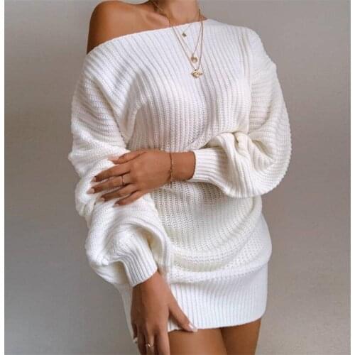 Женские пуловеры с открытыми плечами YINGAICONG China At AliExpress