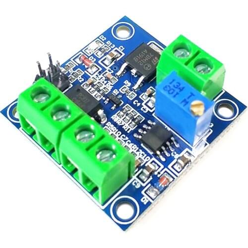 1PCS PWM to Voltage Converter Module 0%-100% to 0-10V for PLC MCU Digital to Analog Signal PWM Adjustabl Converter Power Module