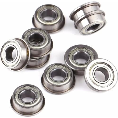 Hot 10pcs F608Z F686ZZ F688ZZ Ball Bearings Deep Groove Shielded Flange Miniature Bearing for Printer