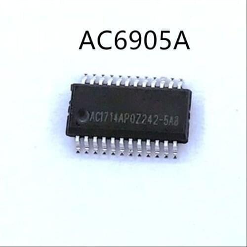 100pcs X AC6905A AC6905 AC1714AP0Z242-5A8 AC1714AP0Z242 Bluetooth chip MP3 module NEW Free Shipping