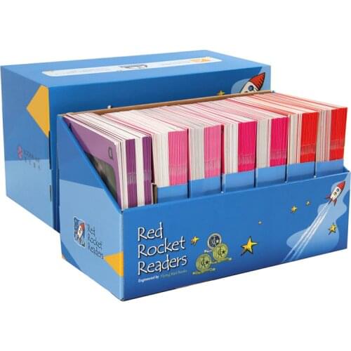 175 books box set Red Rocket Readers Blue Box Fluency Graded Reading book 3-12 Years Children English Enlightenment Picture book