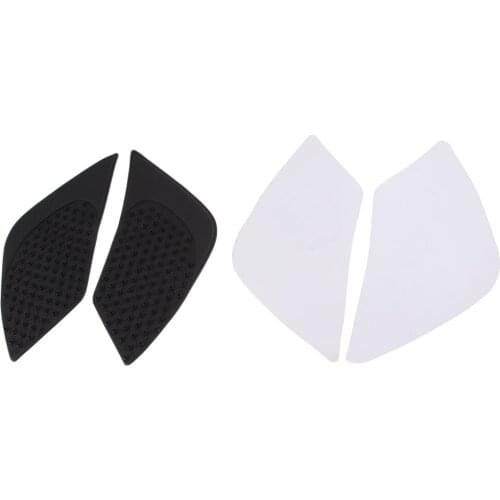 2 Pieces Motorcycle Tank Traction Pads for BMW R1200R 2015-17, Rubber