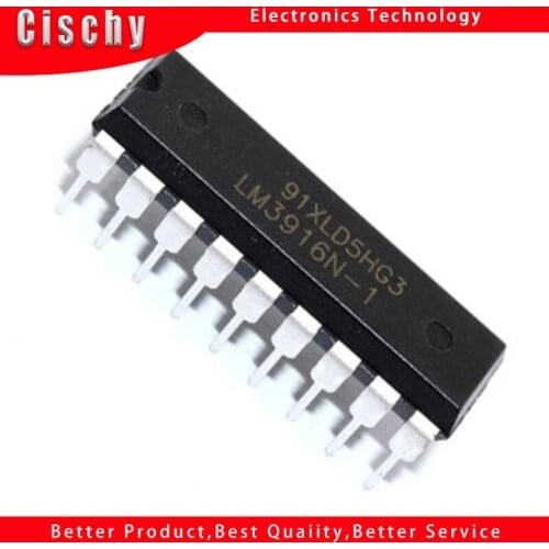 1pcs/lot t LM3916N-1 DIP-18 LM3916 DIP LM3916N In Stock