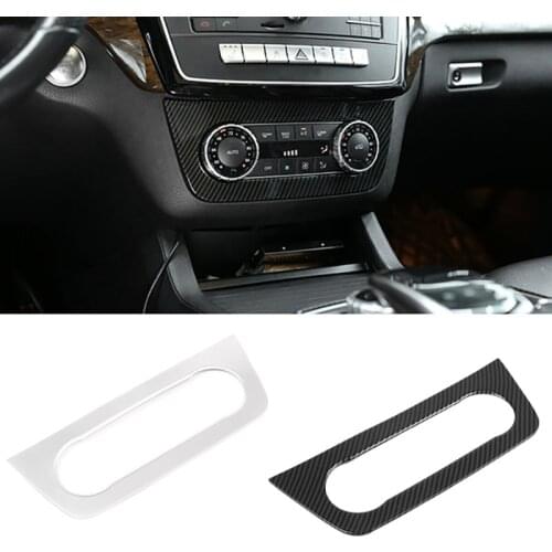 Car Interior Console Air Condition Adjust Panel Cover Trim for Mercedes Benz ML GL GLE GLS Class X166 W166