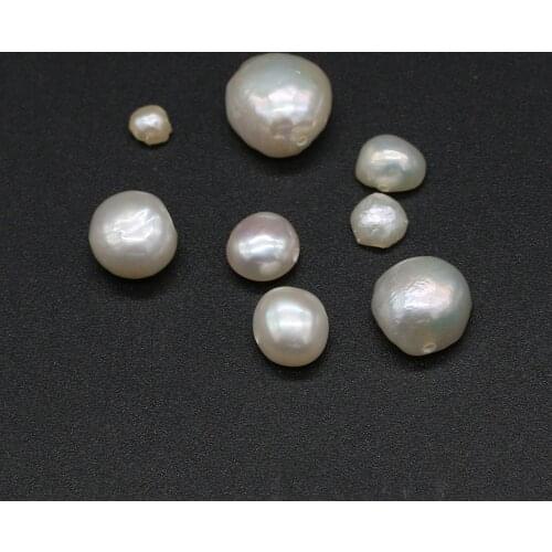 20pcs/lot Natural Freshwater Pearl Beads Horizontal Hole AA Loose Pearl Beads for Making DIY Jewelry Necklace Bracelet 5-10mm