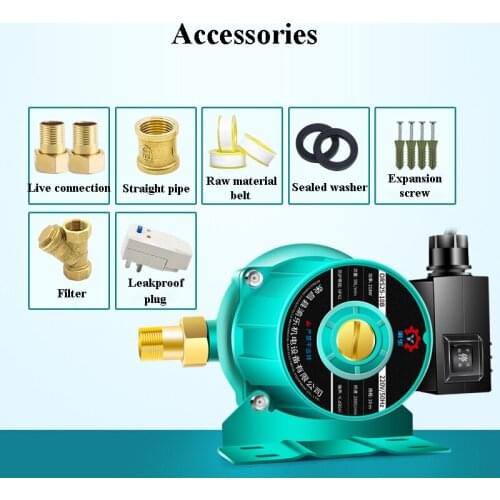 Booster Pump Household Mute For Tap Water Pipeline/heater Solar Energy Hot And Cold Water Pump