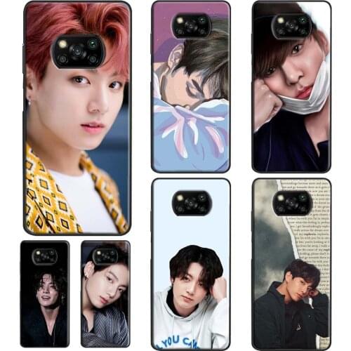 Jeon Jungkook For Xiaomi Mi 11 Ultra Note 10 Lite Mi 9T 10T Pro Case For POCO M3 X3 Pro F1 F2 F3 Cover