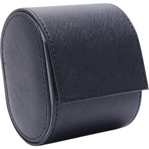 Watch Travel Case Roll 1 Slot PU Leather Organizer Portable Storage Case Box
