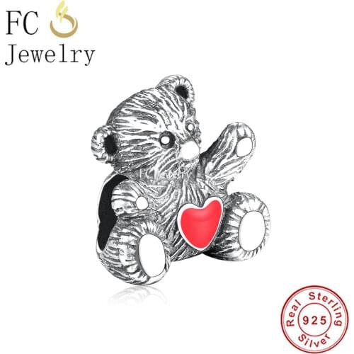 FC Jewelry Fit Original Charm Bracelet 925 Sterling Silver Cat What They Feed You Bead For Making Women Berloque 2021