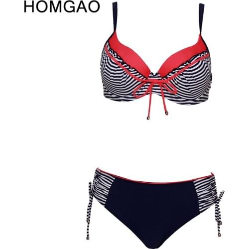 HOMGAO Swimwear With Ruffles