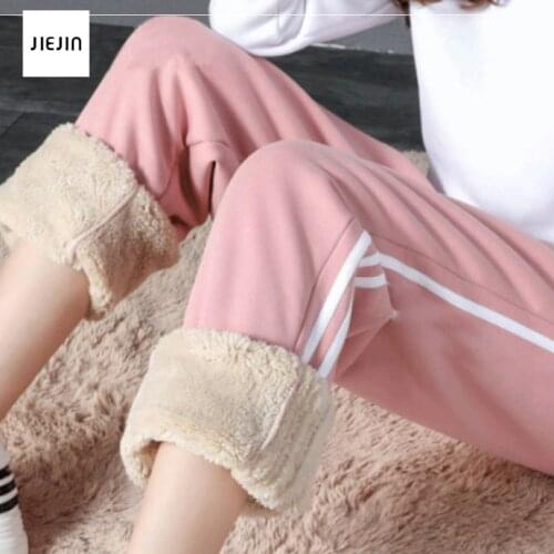 Женские флисовые брюки JIEJIN China At AliExpress