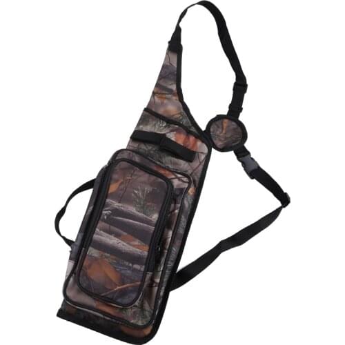 Arrow Quiver Adjustable Archery Bag Hunting Back Arrow Quiver Tube with Back Strap Archery Arrow Case Holder