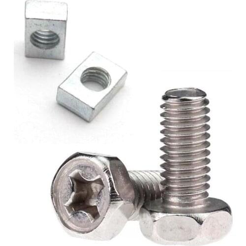 Motorcycle Motorbike Battery Terminal Nut and Bolt Kit M6x12mm Set