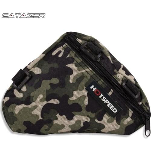 Hot Selling Outdoor Triangle Bicycle Cycling Bike Bag Beams Tube Frame for Tripod Phone Tools Wallet Stand Kit Green/Blue Color