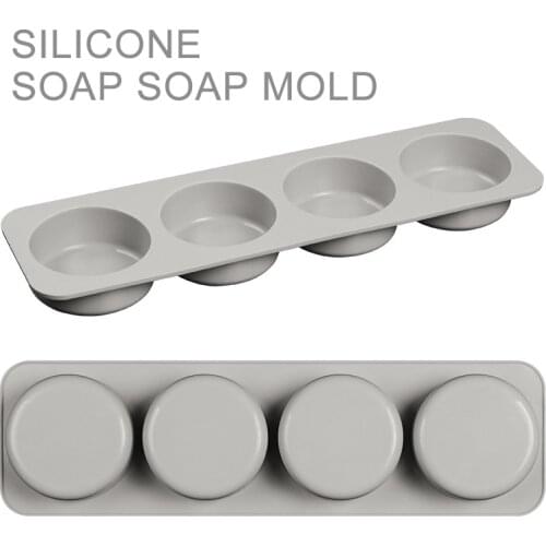 4-Networks Multi-function silicone soap mold DIY handmade crafts 3D kitchen making baking soap soap mold making