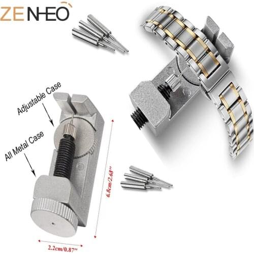 New Professional Watch Band & Bracelet Link Remover Adjustable with Metal 3 Pins Watch Repair Tools for Watchmaker